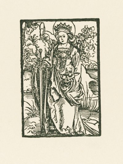 Santa Catarina de Albrecht Dürer or Duerer