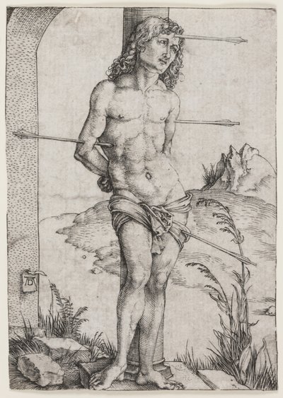 São Sebastião na Coluna de Albrecht Dürer