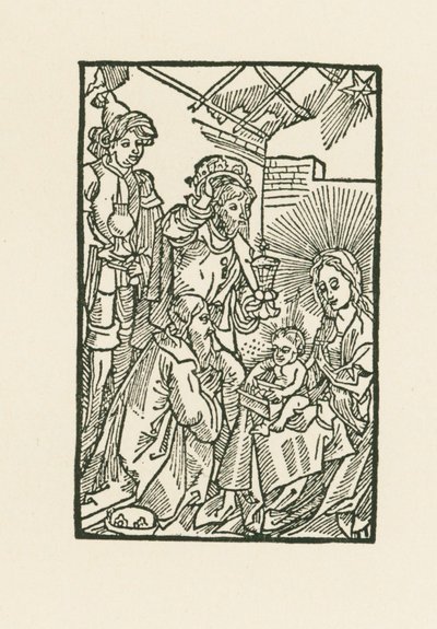 A Adoração dos Magos de Albrecht Dürer or Duerer
