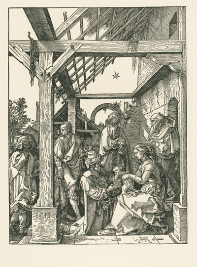 A Adoração dos Magos de Albrecht Dürer or Duerer
