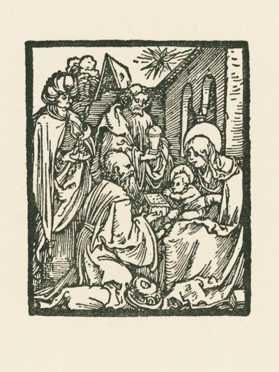 A Adoração dos Magos de Albrecht Dürer or Duerer
