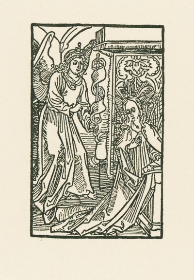 A Anunciação de Albrecht Dürer or Duerer