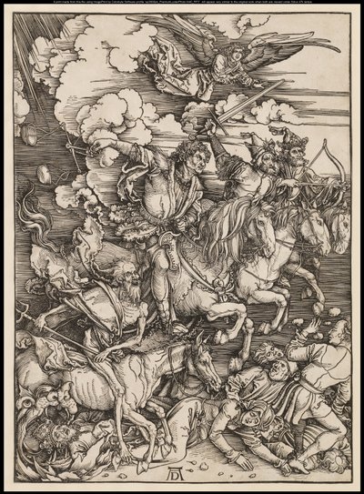 O Apocalipse: Os Quatro Cavaleiros de Albrecht Dürer or Duerer