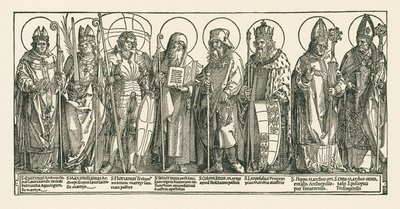 Os santos austríacos de Albrecht Dürer or Duerer