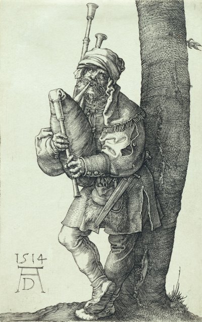 O gaiteiro de Albrecht Dürer