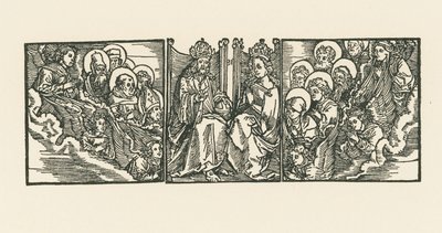 A Coroação da Virgem de Albrecht Dürer or Duerer