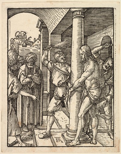A Flagelação, 1509-11 de Albrecht Dürer