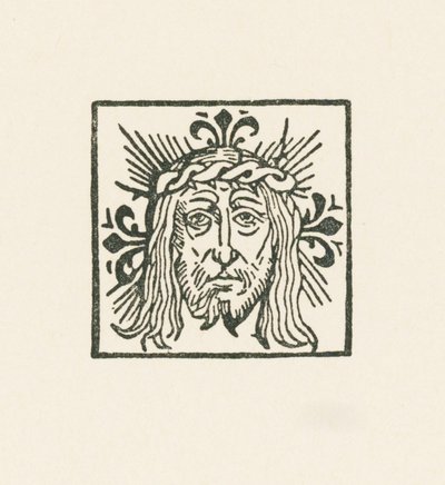 A cabeça de Cristo de Albrecht Dürer or Duerer