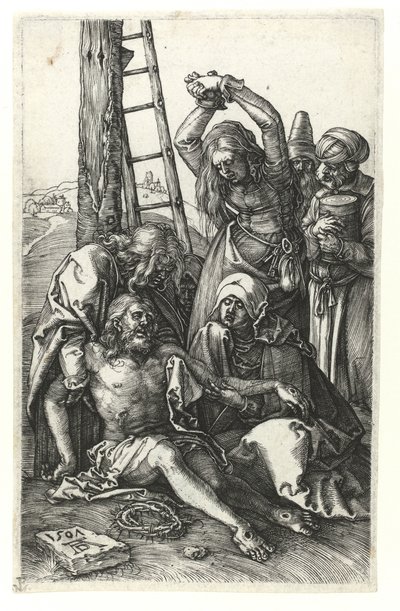 A Lamentação de Cristo de Albrecht Dürer