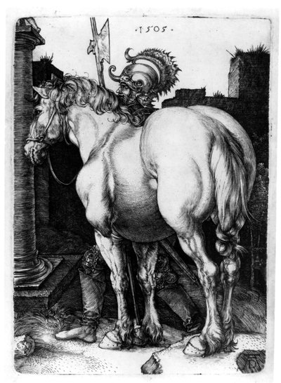 O Grande Cavalo, 1509 de Albrecht Dürer