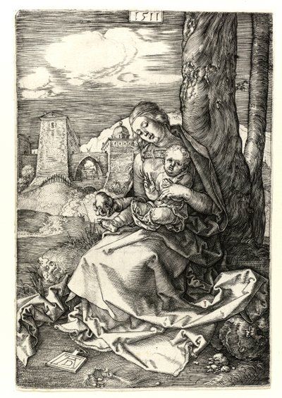 A Virgem com a pêra de Albrecht Dürer