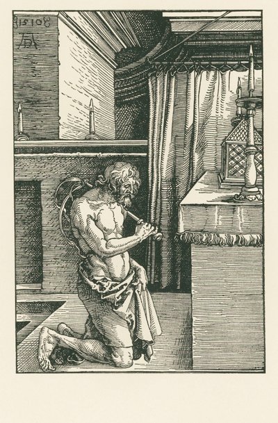 O Penitente de Albrecht Dürer or Duerer