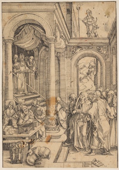 A Apresentação da Virgem no Templo de Albrecht Dürer