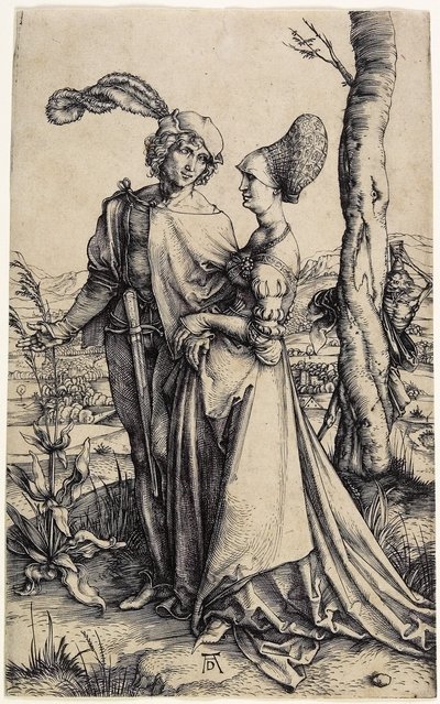 A Promenade, c. 1496 de Albrecht Dürer