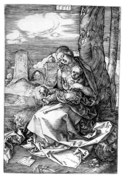 A Virgem e o Menino com a Pêra de Albrecht Dürer