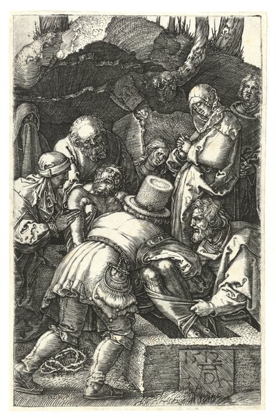 O enterro de Cristo de Albrecht Dürer