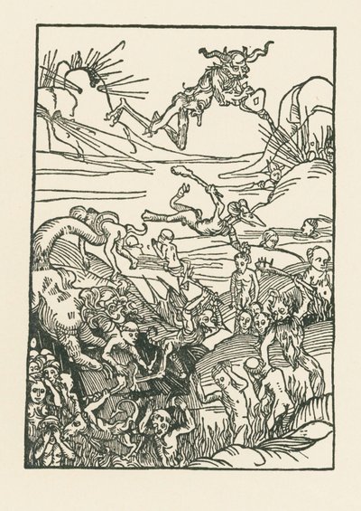 O eterno lamento dos condenados de Albrecht Dürer or Duerer
