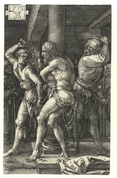 A flagelação, 1512 de Albrecht Dürer