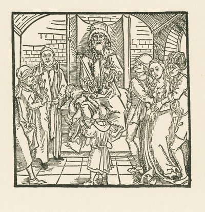 O julgamento de Salomão de Albrecht Dürer or Duerer