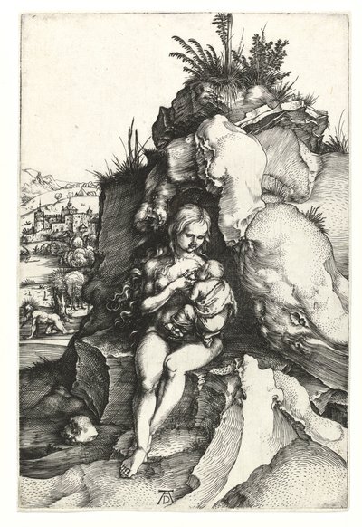 A penitência de São João Crisóstomo, 1496 de Albrecht Dürer