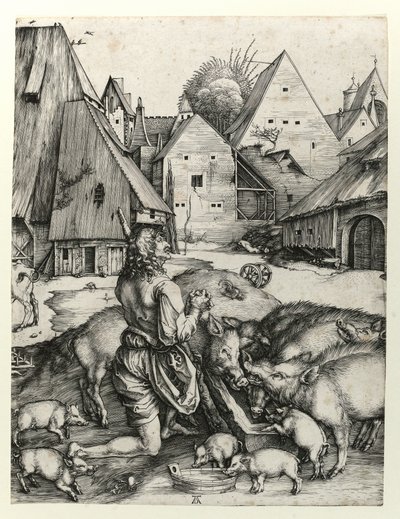 O filho pródigo de Albrecht Dürer