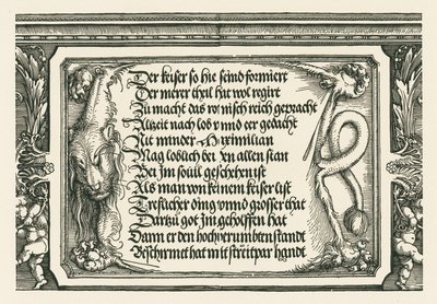 Arco do Triunfo do Imperador Maximiliano I de Albrecht Dürer or Duerer
