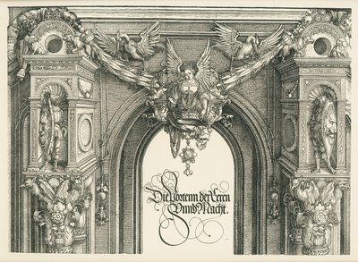 Arco do Triunfo do Imperador Maximiliano I de Albrecht Dürer or Duerer