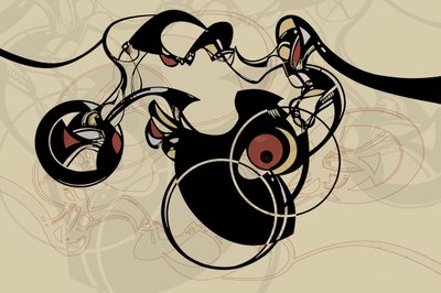 Fluxo abstrato dinâmico de Alejandra Winkhaus