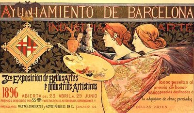 Reprodução de um cartaz publicitário da 