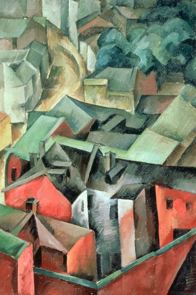 Paisagem de Aleksandr Aleksandrovich Osmerkin