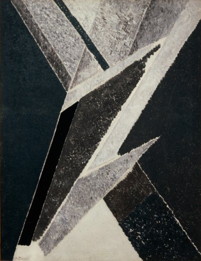 Composição pictórica, 1921 de Aleksandr Davidovic Drevin