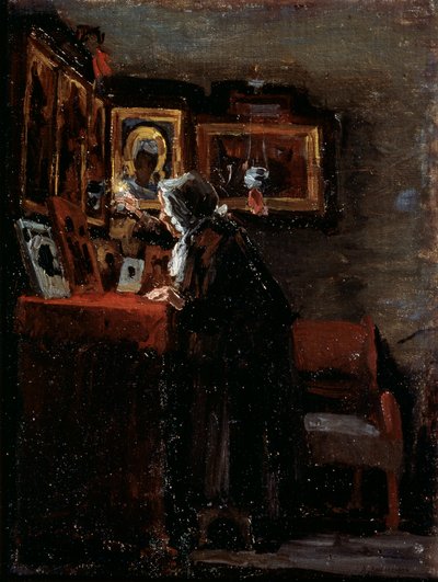 Antes de um banquete religioso