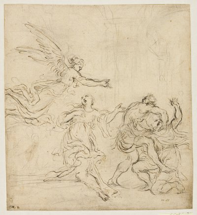 O milagre de Santa Inês de Alessandro Algardi