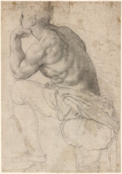 Um mergulhador de pérolas de Alessandro Allori
