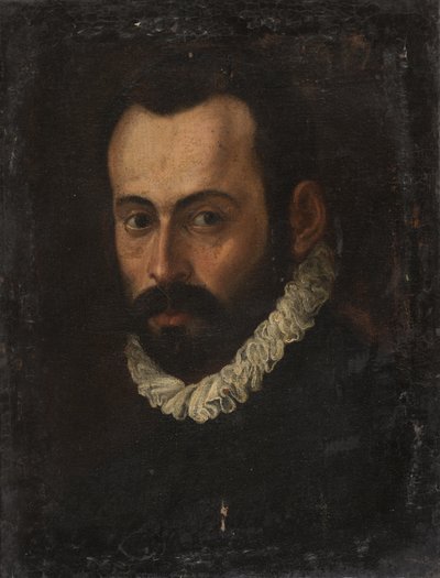 Alessandro Allori - Retrato de um homem de Alessandro Allori