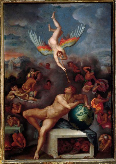Alegoria da Vida Humana (Pintura, cerca de 1590) de Alessandro Allori