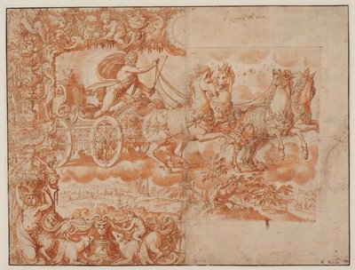Faetonte conduz a quadriga de Alessandro Allori