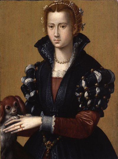 Retrato de Eleanora de Toledo de Alessandro Allori