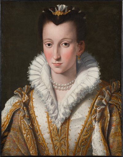 Retrato de Eleonora di Garzia di Toledo, chamada Dianora (?) de Alessandro Allori