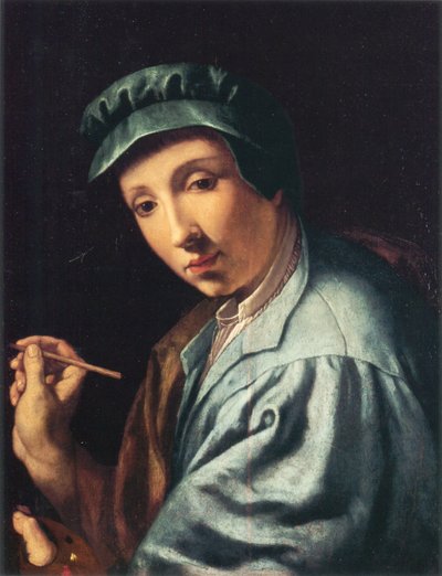 Auto-retrato, ca. 1555. de Alessandro Allori