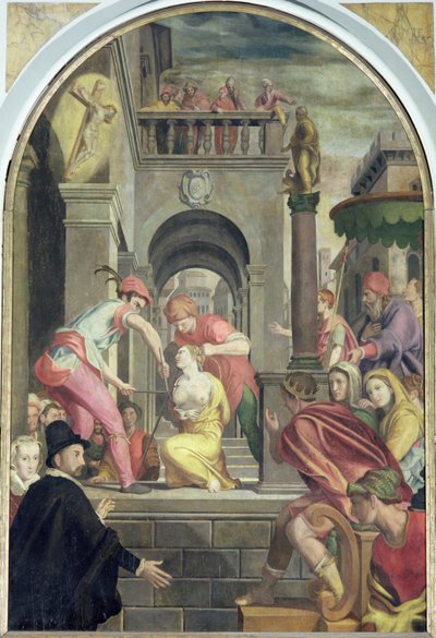 O Martírio de Santa Ágata, 1585 de Alessandro Allori