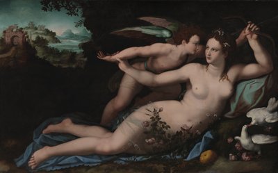 Vénus desarma Cupido de Alessandro Allori