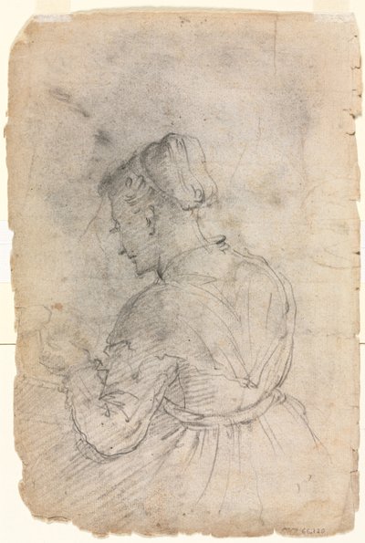 A empregada doméstica da cozinha, segundo semestre de 1500. de Alessandro Casolani