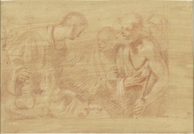 H. Laurentius en de armen de Alessandro Casolani
