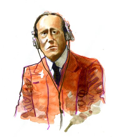 Retrato de Guglielmo Marconi (1874-1937), físico italiano, inventor do telégrafo de Alessandro Lonati