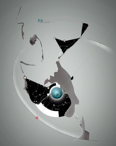 Ucrânia atacada pela Rússia, 2022 (ilustração) de Alessandro Lonati