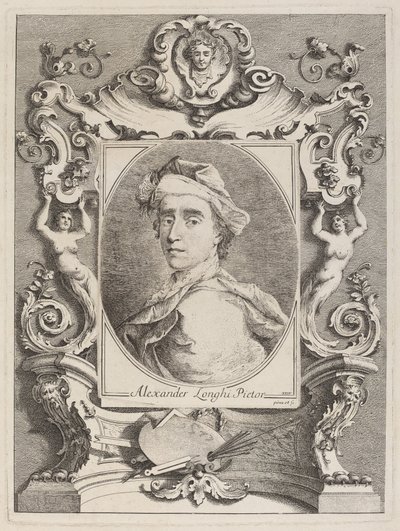 Auto-retrato de Alessandro Longhi