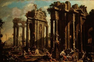 O Lair do Assaltante de Alessandro Magnasco