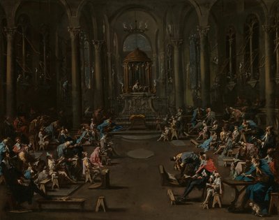 A Sinagoga de Alessandro Magnasco