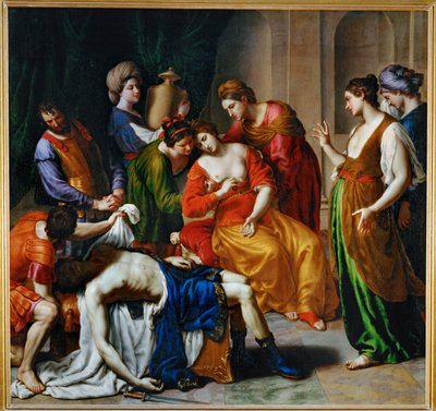 La mort de Cleopatre - A morte de Cleópatra ... de Alessandro Turchi